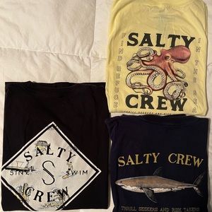 Salty Crew boys shirts